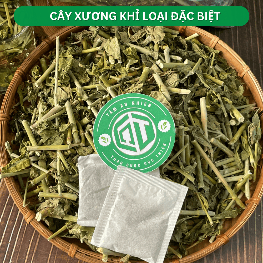 Cây Xương Khỉ (Cây Bìm Bịp) Loại 1 Đức Thiện (Khô, Sạch, Thơm) - Hỗ Trợ Ung Thư, Men Gan Cao