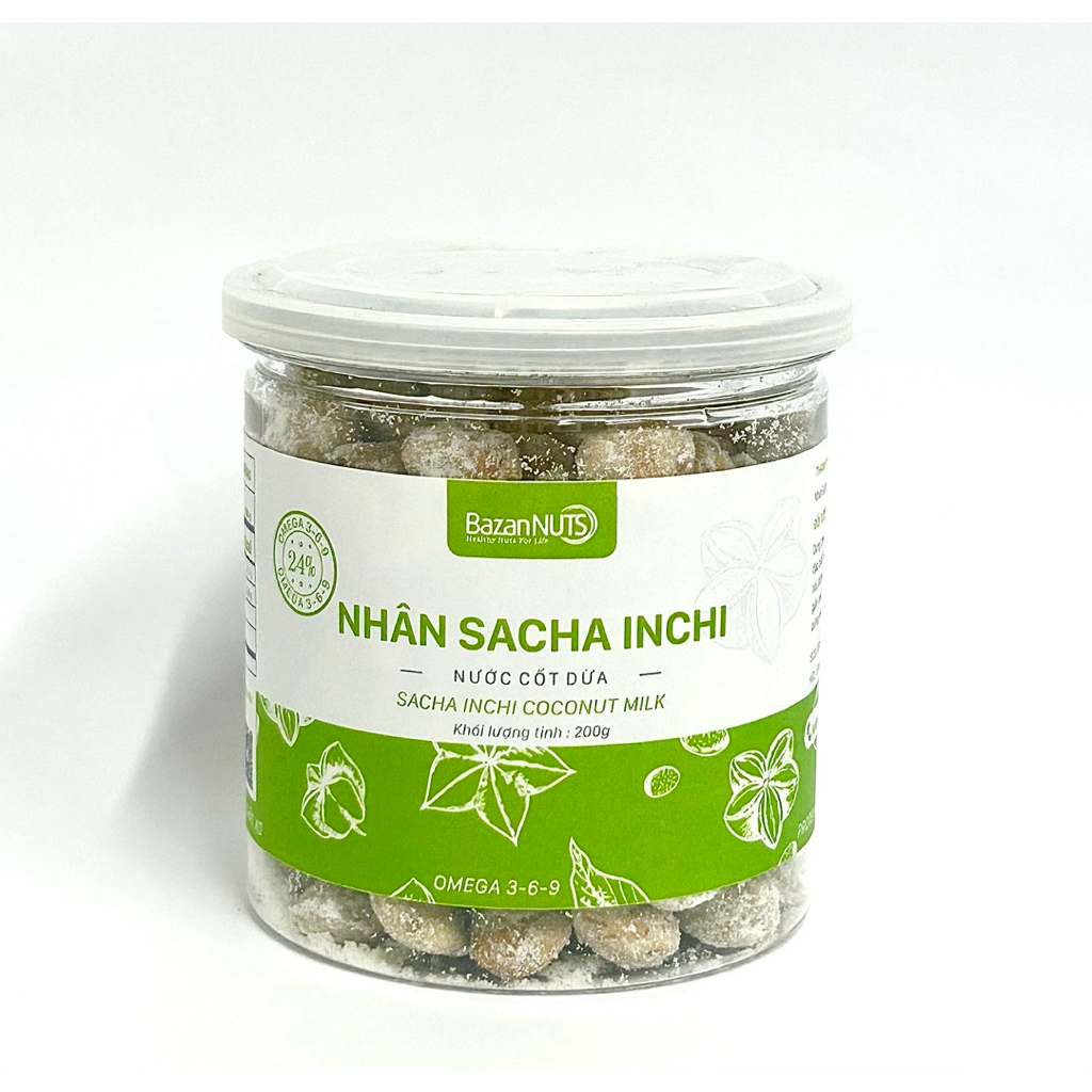 Nhân Sacha inchi cốt dừa