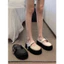 -SỤC DA ĐẾ CAO ĐEN/TRẮNG – SIZE 35-40