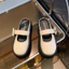 -SỤC DA ĐẾ CAO ĐEN/TRẮNG – SIZE 35-40
