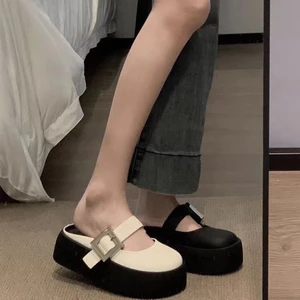 -SỤC DA ĐẾ CAO ĐEN/TRẮNG – SIZE 35-40