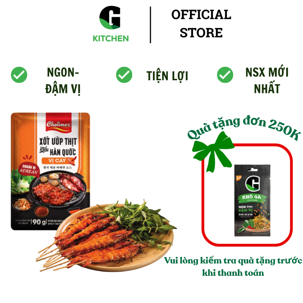Xốt Ướp Thịt Nướng Cholimex gói 70g