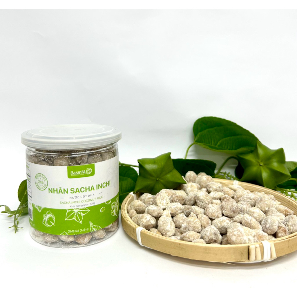 Nhân Sacha inchi cốt dừa