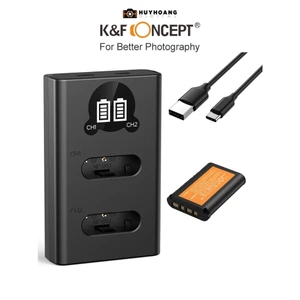 Bộ Pin Sạc cho máy ảnh Sony NP-BX1 dành cho Sony ZV-1 ZV-1II ZV-1F
