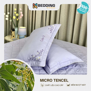 Cặp Vỏ Gối Nằm K-Bedding 45×65 – Êm Ái, Mềm Mịn, Thân Thiện Với Da, Thoáng Khí, 1 Cặp = 2 Cái