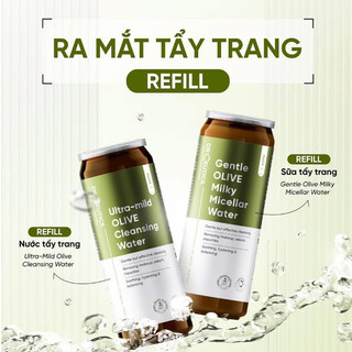 Nước Tẩy Trang DrCeutics Cho Mọi Loại Da Ultra-Mild Olive Cleansing Water (480ml/500ml)