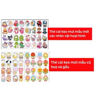 SET CÀI KẸO TRANG TRÍ TÚI QUÀ IN 2 MẶT xấp 96 hình