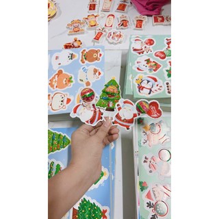 SET CÀI KẸO TRANG TRÍ TÚI QUÀ IN 2 MẶT xấp 96 hình