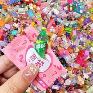 Đồ Chơi Mini Túi Mù Charm Chai Nước 100mẫu không trùng lặp – Quà Tặng DIY Sưu Tầm Đồ Mini Hot Trend