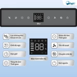Máy hút ẩm Block nhập khẩu FUJIE HM-924ED Loại bỏ ẩm ướt 24l/ngày, màng lọc HEPA và có kết nối wifi — ảnh 5