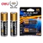 Pin Kiềm Alkaline Deli Megactive 2A/3A 1.5V Bền Lâu, Dung Lượng Lớn, An Toàn, Chính Hãng