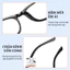Gọng kính cận nữ nam mắt kính vuông không độ chống tia UV và ánh sáng xanh phong cách Hàn Quốc thay được cận 012