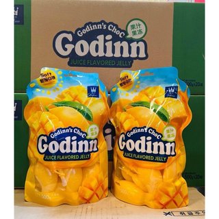 Thạch Trái Cây Vị Xoài Godinn Juice Flavored Jelly Bịch 500g - SHOP DẦU DOKRAK