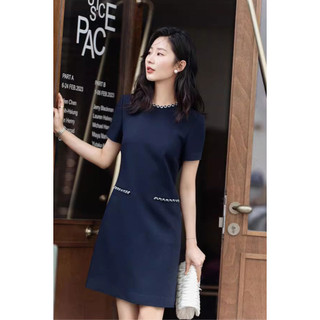 Đầm thiết kế dáng suông Rian dress - xanh Navy thanh lịch