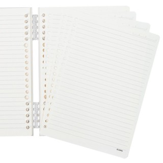KLONG - Sổ Lite Binder InviDot Line bìa PP còng nhựa 2 đầu A5 120 trang 100/76; MS: 805 ♥