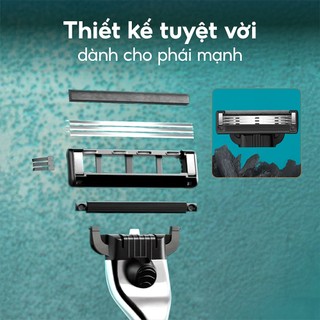 Lưỡi dao thay thế Gillette Mach 3 Clean Shave (Set 2 cái)