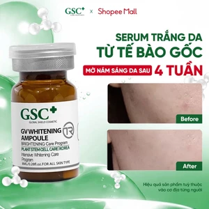 Serum trắng da mờ nám GSC GV Whitening Ampoule từ tế bào gốc thực vật 8ML - GC086A