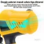 REALM Máy Phun Sơn Điện 400W Bình Sơn 800ML - Kim Phun Đồng 2.5mm Điện Áp 220V