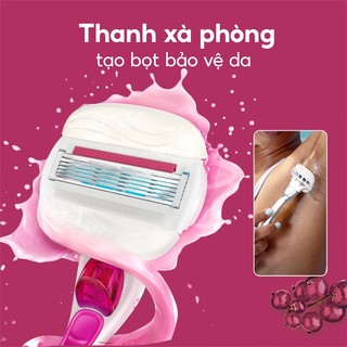 Lưỡi dao thay thế Gillette Venus Comfortglide Olay Sugarberry (Set 4 cái)