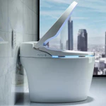 Bồn Cầu Thông Minh Tự Động Xịt Nước, Sưởi Ấm, Cảm Biến Radar – Toilet Điện Tử Cao Cấp, Bệ Xí Xịt Rửa — ảnh 7