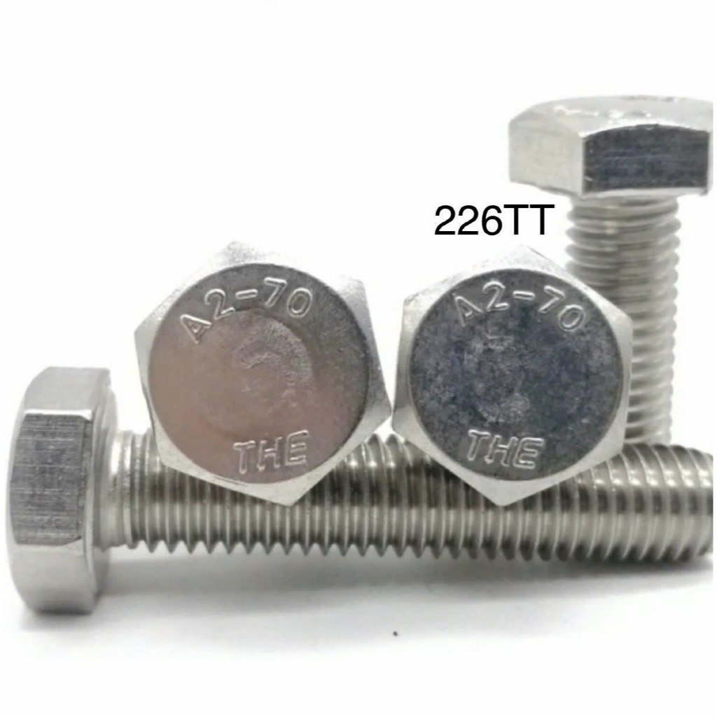 BULONG CÓ TÁN REN SUỐT (INOX 304) TỪ M5 ĐẾN M16 | Shopee Việt Nam