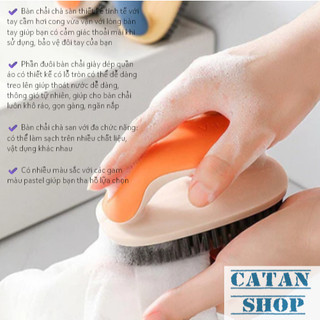 Bàn Chải Lông Mềm Cọ Rửa Sàn, Vệ Sinh Nhà Tắm, Giặt Đồ Đa Năng Thiết Kế Tay Cầm Chắc Chắn-GD953-BanChai-SB