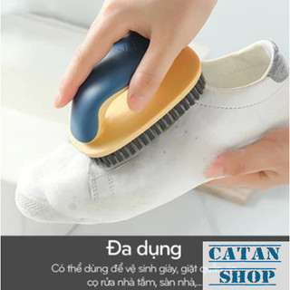 Bàn Chải Lông Mềm Cọ Rửa Sàn, Vệ Sinh Nhà Tắm, Giặt Đồ Đa Năng Thiết Kế Tay Cầm Chắc Chắn-GD953-BanChai-SB