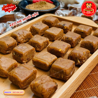 Kẹo Me Chấm Muối Sặc TIGER FOOD Kẹo Me Viên Chấm Muối Sặc Chua Chua Cay Cay Ngọt Ngọt - Siêu phẩm đồ ăn vặt snack