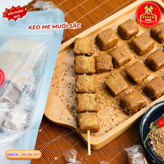 Kẹo Me Chấm Muối Sặc TIGER FOOD Kẹo Me Viên Chấm Muối Sặc Chua Chua Cay Cay Ngọt Ngọt - Siêu phẩm đồ ăn vặt snack