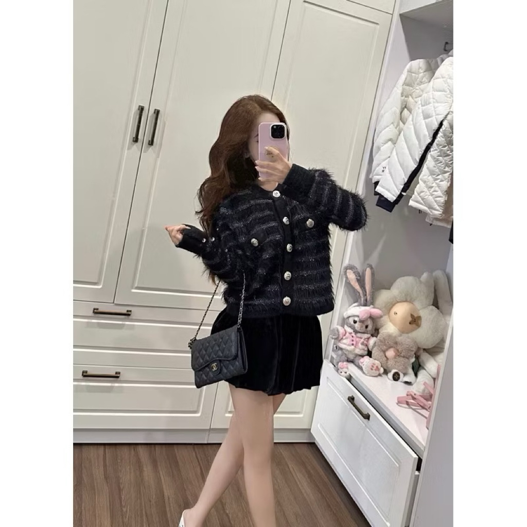 𝑺𝒔𝒖.𝑺𝒕𝒖𝒅𝒊𝒐 【CÓ SẴN】ÁO CADIGAN LÔNG CÚC ĐỒNG XIU HOT