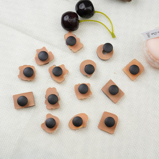 Bộ 14 Sticker, Charm 3D chủ đề gấu Choco gắn Dép Sục, Cá Sấu JB-163 Mita