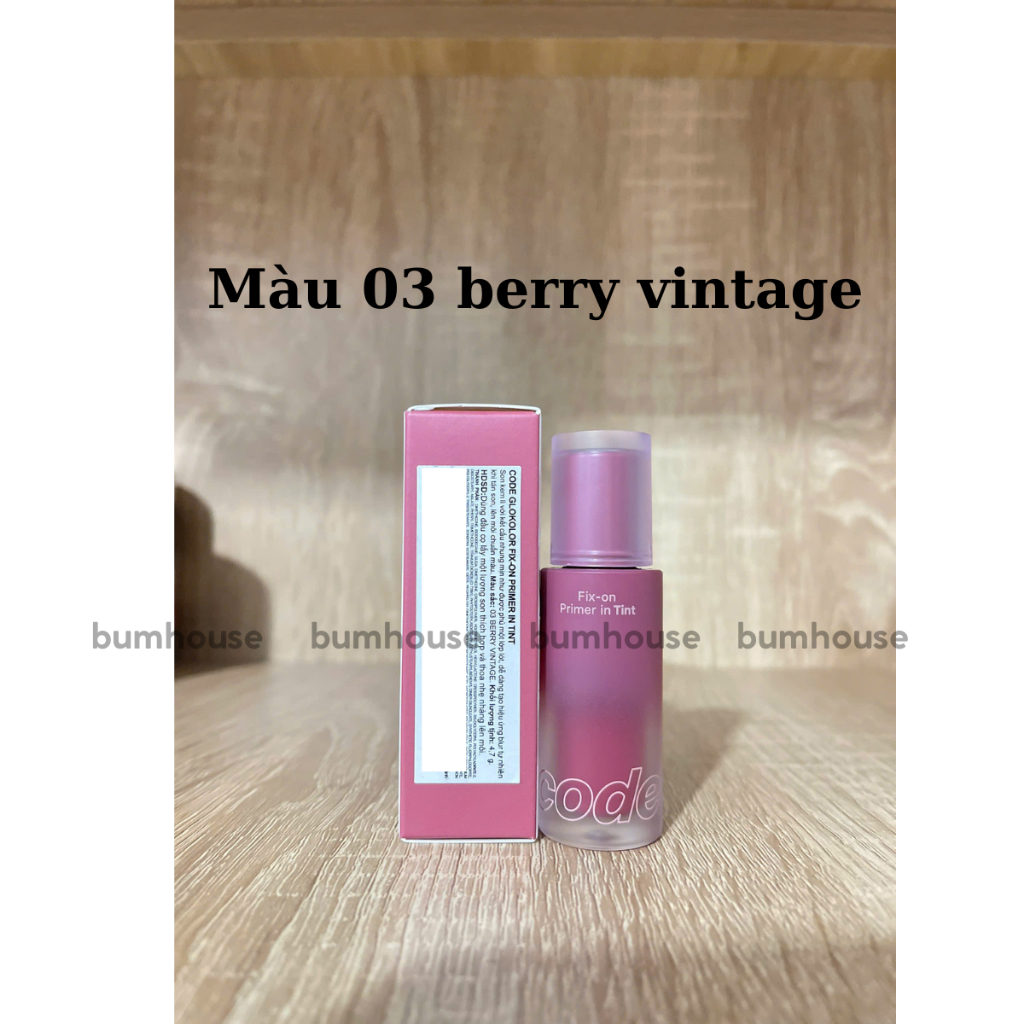 Son kem Lì Mịn Code Glokolor Fix-on Primer in Tint 4.7g