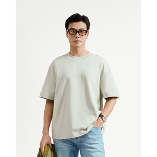 Áo Thun Tay Ngắn Nam Hình Thêu Form Boxy  - Routine 10F25TSS032