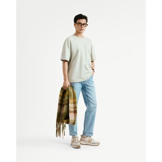 Áo Thun Tay Ngắn Nam Hình Thêu Form Boxy  - Routine 10F25TSS032