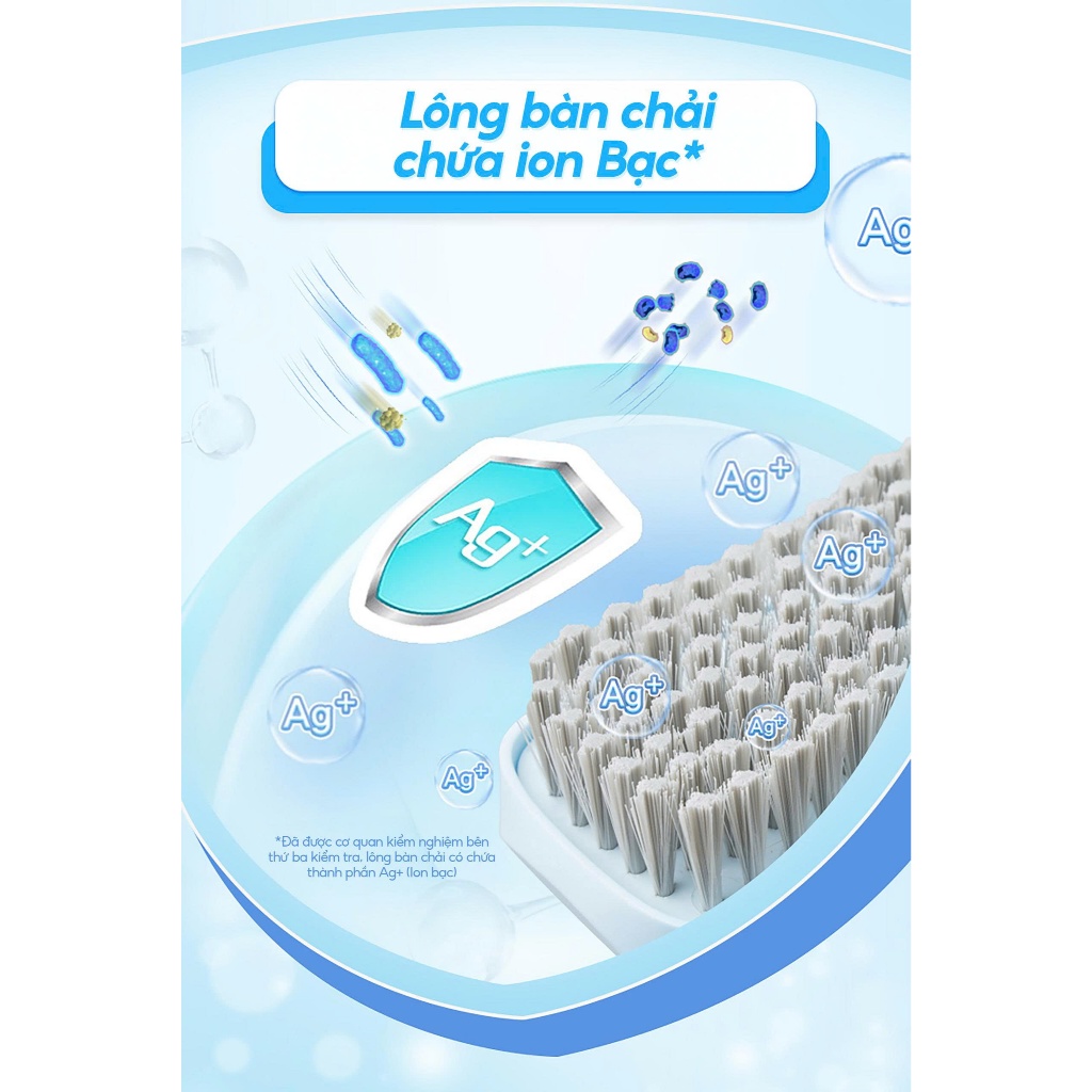 [Võ Hà Linh x MyJae] COMBO 3 Bàn chải đa năng, bàn chải quần áo Ag+ MyJae Kháng khuẩn nhiều công năng