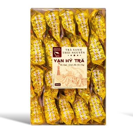 Trà Đinh Nõn Thái Nguyên Thượng Hạng, Nước Xanh, Hương Cốm, Ngọt Hậu Sâu, Vạn Hỷ Trà (Hộp Mica 200G)