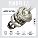 [TRẢ GÓP 0%] Xe Máy Điện MOVE ISABELLA Chính Hãng Sang Trọng - Bảo Hành Tại Nhà - Màu Đen Nhám — ảnh 6