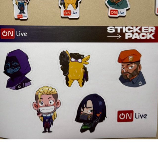 Stickers Pack Dán Agent On Live VALORANT Chính Hãng | Shopee Việt Nam