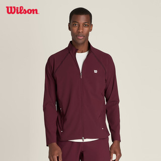 Wilson Men Elite Tennis Perf Jacket Áo Khoác Thể Thao Nam WM00437531WIE