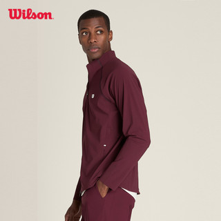 Wilson Men Elite Tennis Perf Jacket Áo Khoác Thể Thao Nam WM00437531WIE