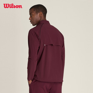 Wilson Men Elite Tennis Perf Jacket Áo Khoác Thể Thao Nam WM00437531WIE