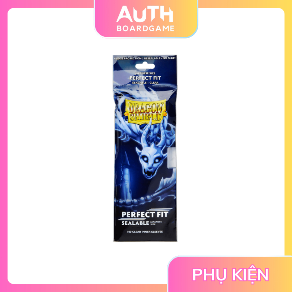 Dragon Shield Sealable – 100 Fundas Transparentes Para Cartas, Ajuste Perfecto Y Protección Máxima