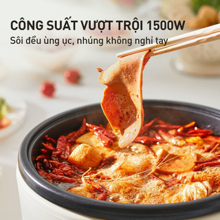 Nồi lẩu điện đa năng Joyoung JHP-218 -  Dung tích 4L - Công suất 1500W