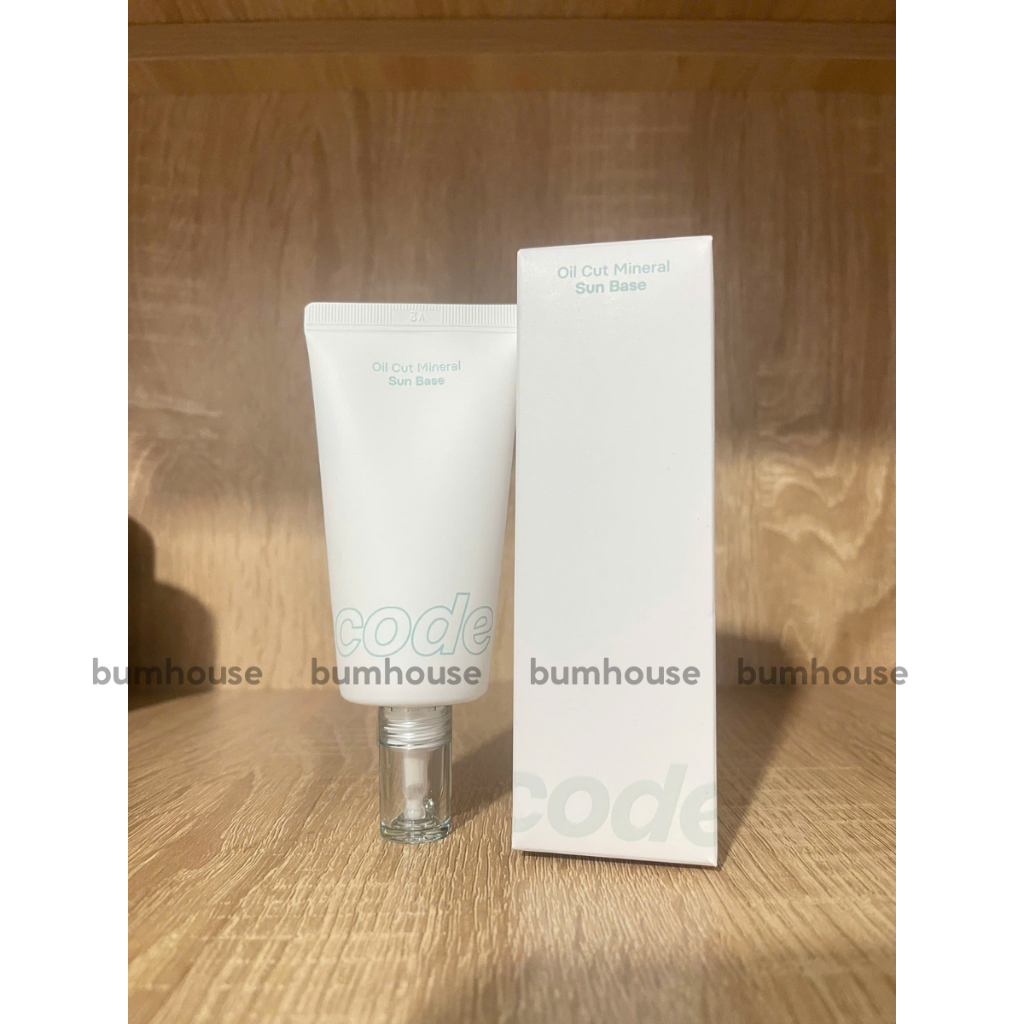 Kem lót Code Glokolor Oil Cut Mineral Sun Base 35ml kiềm dầu, nâng tông, chống nắng SPF 50+ PA+++
