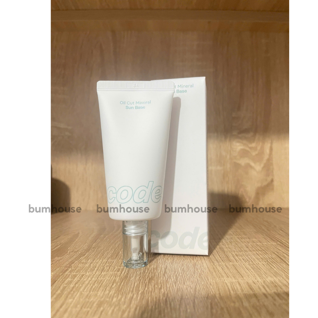 Kem lót Code Glokolor Oil Cut Mineral Sun Base 35ml kiềm dầu, nâng tông, chống nắng SPF 50+ PA+++
