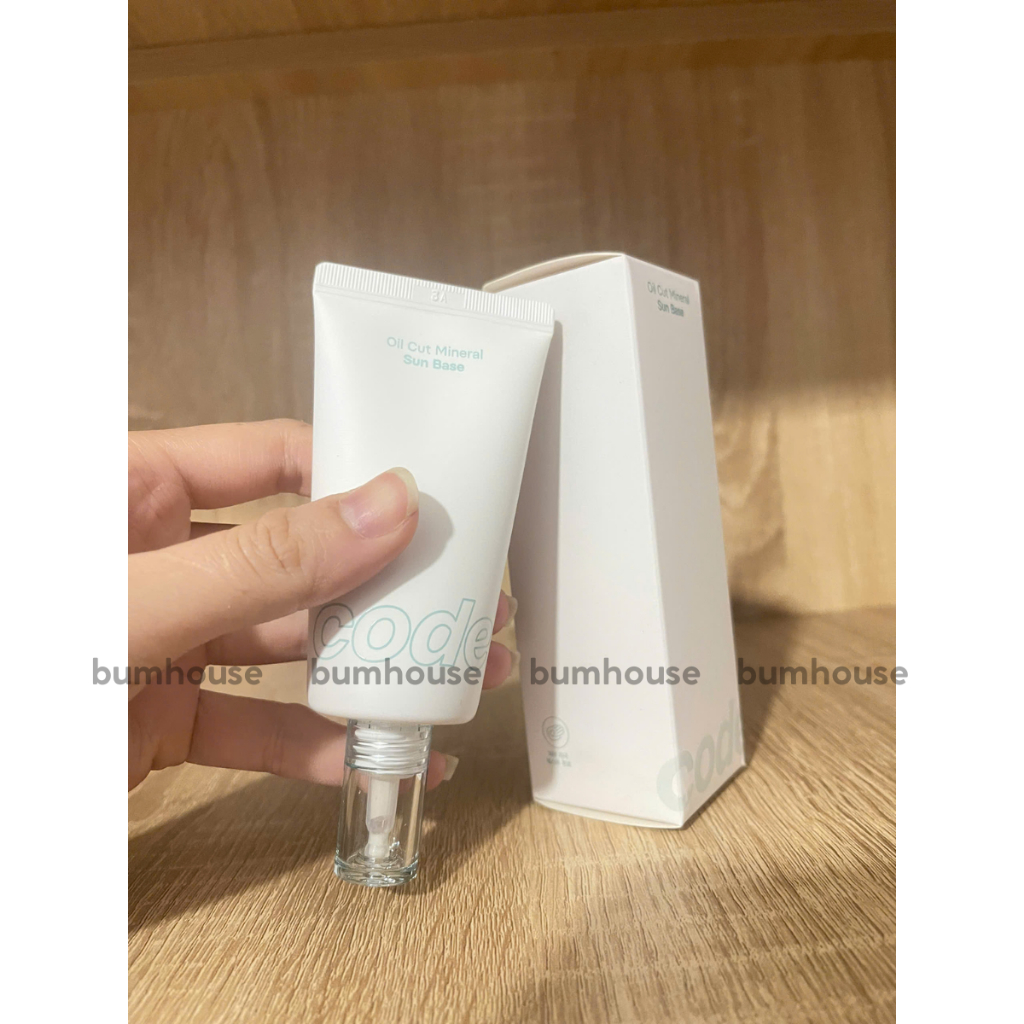 Kem lót Code Glokolor Oil Cut Mineral Sun Base 35ml kiềm dầu, nâng tông, chống nắng SPF 50+ PA+++