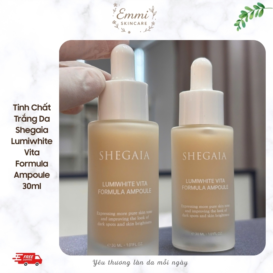 Tinh Chất Trắng Da Shegaia Lumiwhite Vita Formula Ampoule 30ml
