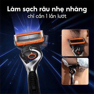 Dao cạo râu dùng pin 5 lưỡi kép Gillette Proglide 5 Power (1 cây)