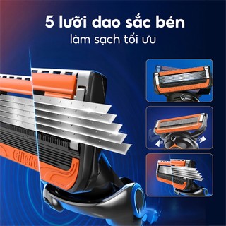 Dao cạo râu dùng pin 5 lưỡi kép Gillette Proglide 5 Power (1 cây)