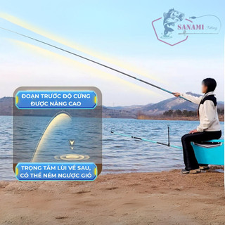 [ QUÀ TẶNG 100K ] Cần Câu Đài Câu Tay Chiến Thần 5H 6H 8H 10H Chuyên Săn Hàng Tải Tĩnh 4kg CT23 [SF3]